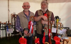 Alan Graves, judge & John Daly BEST IN SHOW, The Borris Game Fair